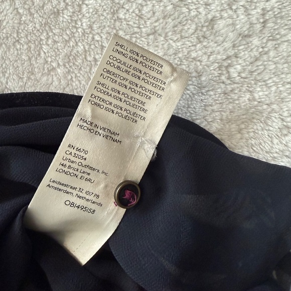 Anthropologie Long Sleeve Floral Sheer Blouse - Picture 11 of 11